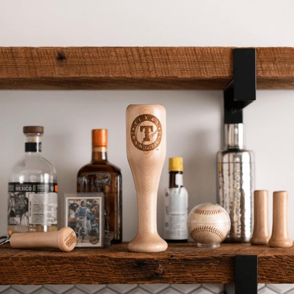 Dugout Mugs® MLB Teams - Wined Up Glass Texas Rangers Wined Up® | Baseball Bat Wine Mug Collective