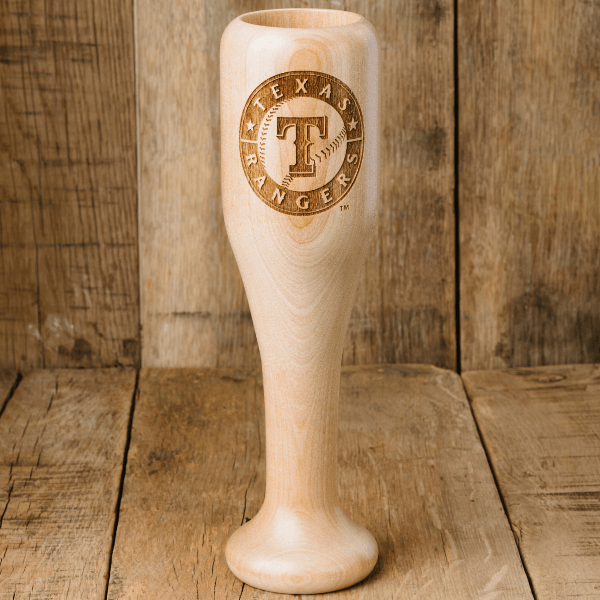 Dugout Mugs® MLB Teams - Wined Up Glass Texas Rangers Wined Up® | Baseball Bat Wine Mug Collective