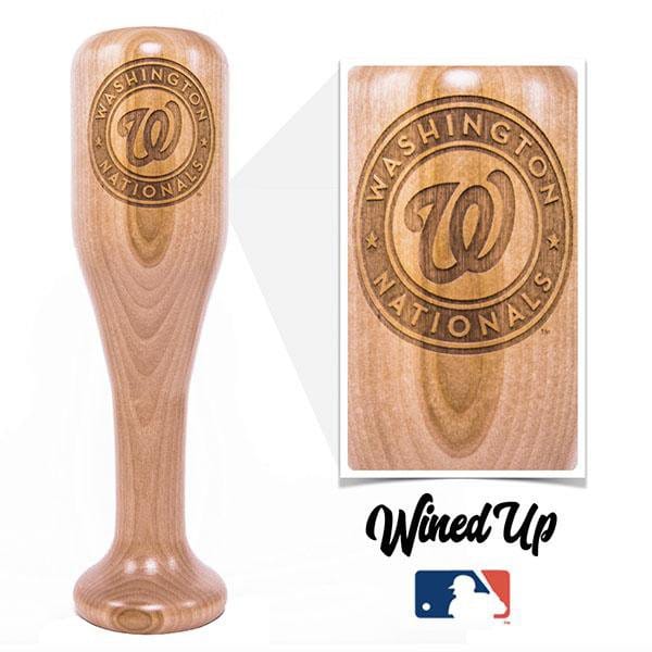 Dugout Mugs® MLB Teams - Wined Up Glass Washington Nationals Wined Up® | Baseball Bat Wine Mug Collective