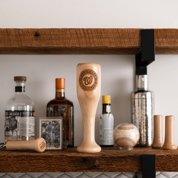 Dugout Mugs® MLB Teams - Wined Up Glass Washington Nationals Wined Up® | Baseball Bat Wine Mug Collective