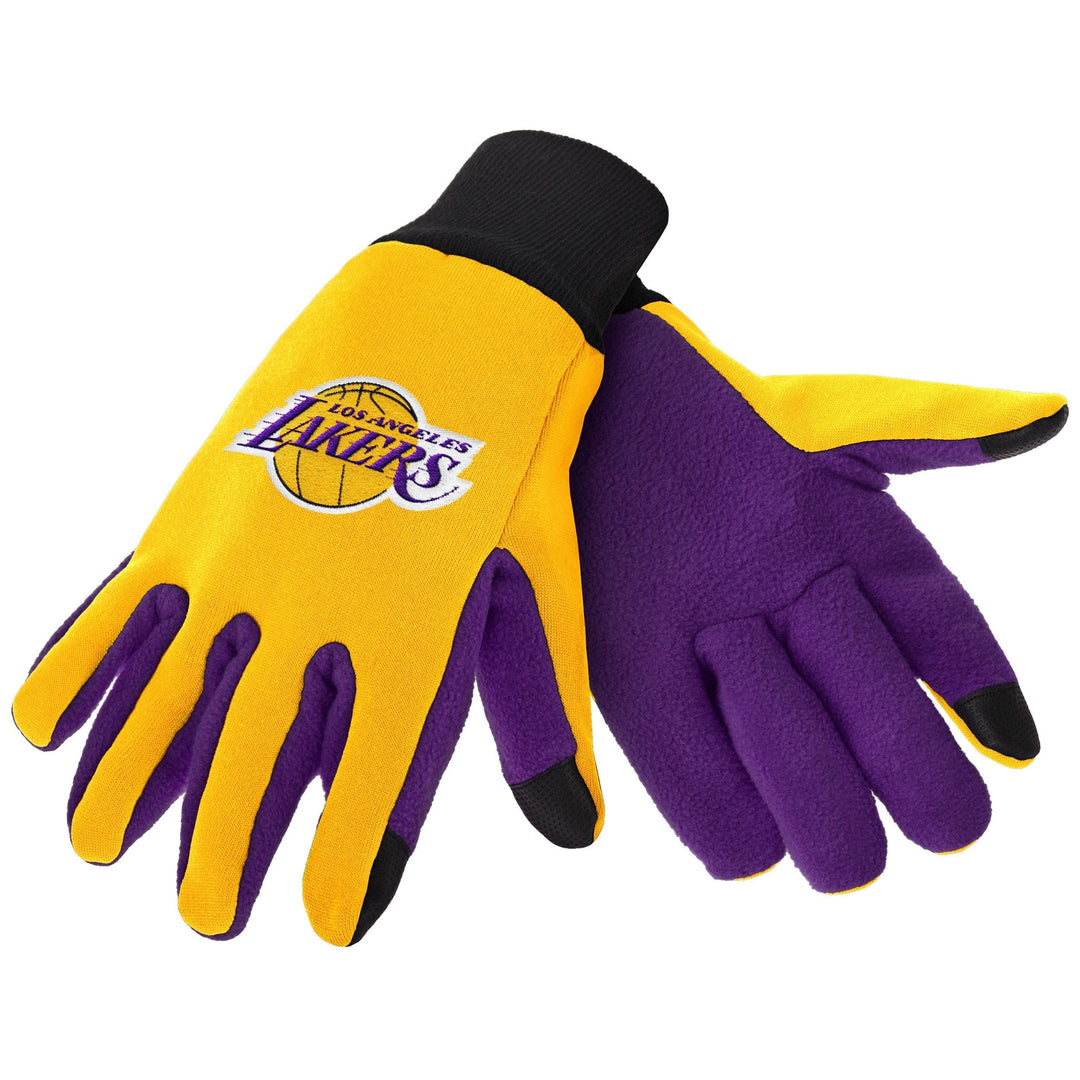 Dynasty Sports & Framing Apparel - Gloves Los Angeles Lakers Texting Gloves