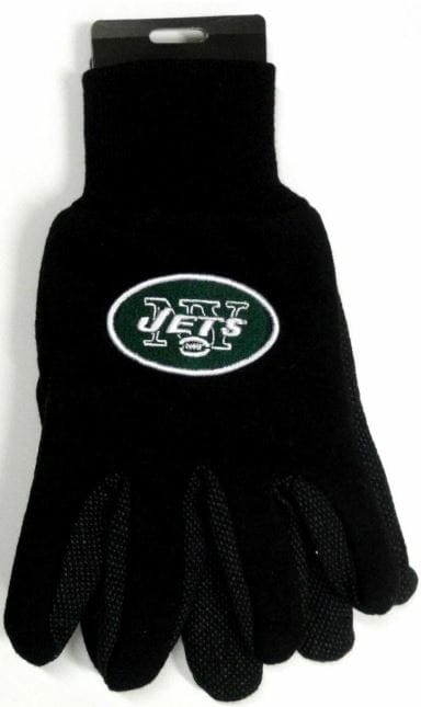 Dynasty Sports & Framing Apparel - Gloves New York Jets Black Texting Gloves