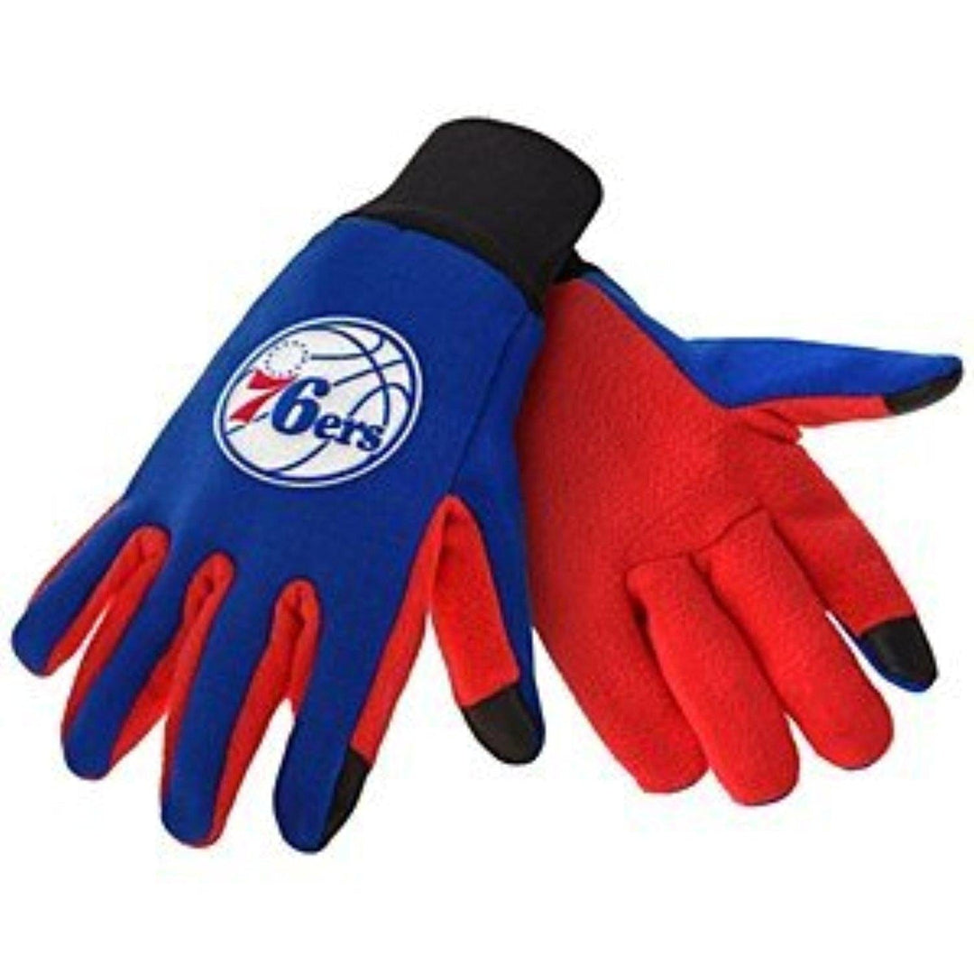 Dynasty Sports & Framing Apparel - Gloves Philadelphia 76ers Texting Gloves
