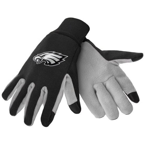 Dynasty Sports & Framing Apparel - Gloves Philadelphia Eagles Black Texting Gloves
