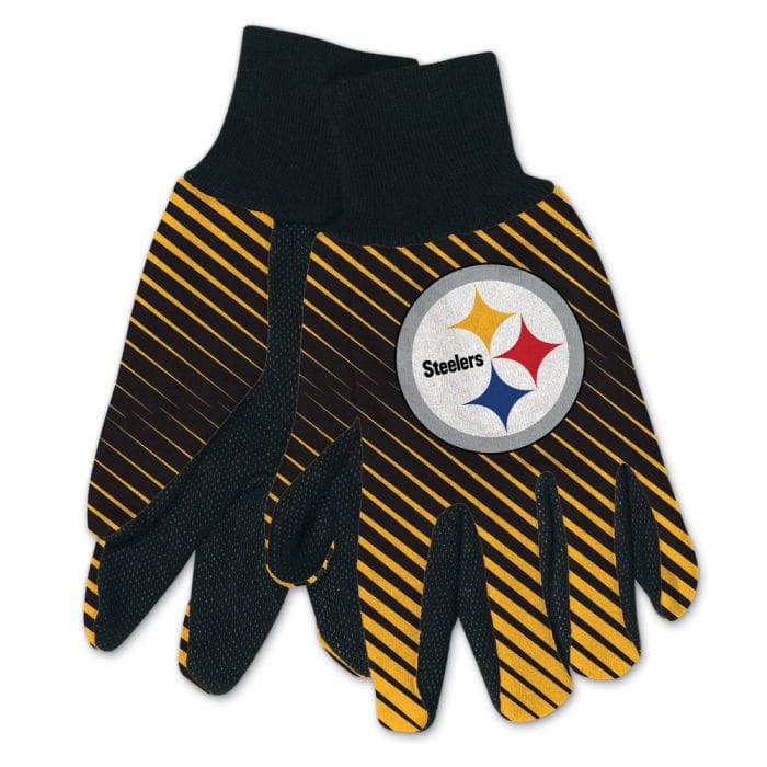 Dynasty Sports & Framing Apparel - Gloves Pittsburgh Steelers Adult Two-Tone Gloves