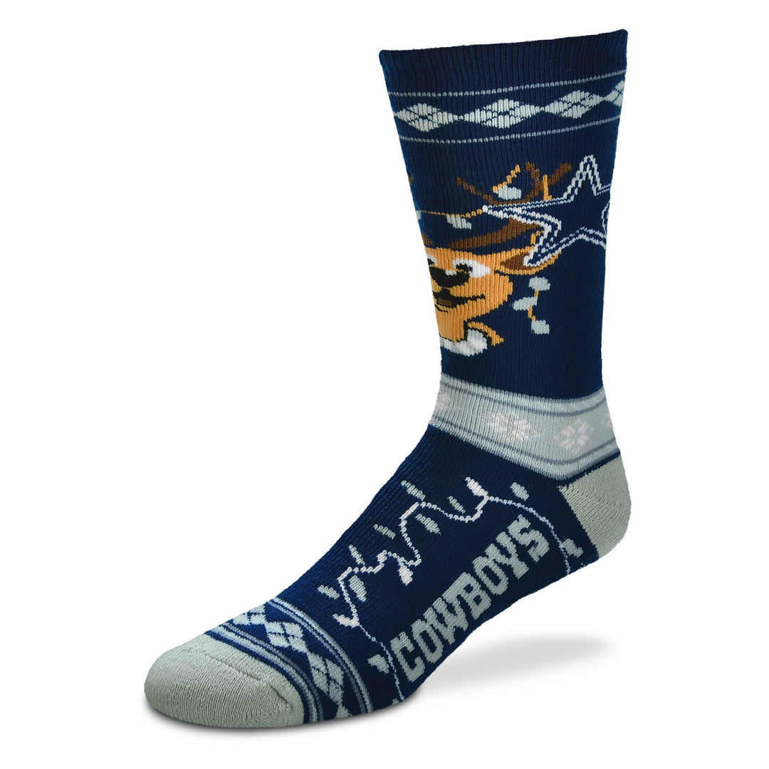 Dynasty Sports & Framing Apparel - Socks Dallas Cowboys Sweater Stripe Holiday Socks