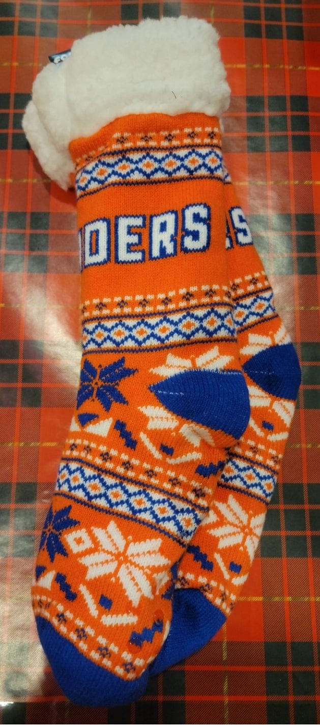 Dynasty Sports & Framing Apparel - Socks New York Islanders Men's/Women's Footy Slipper Socks