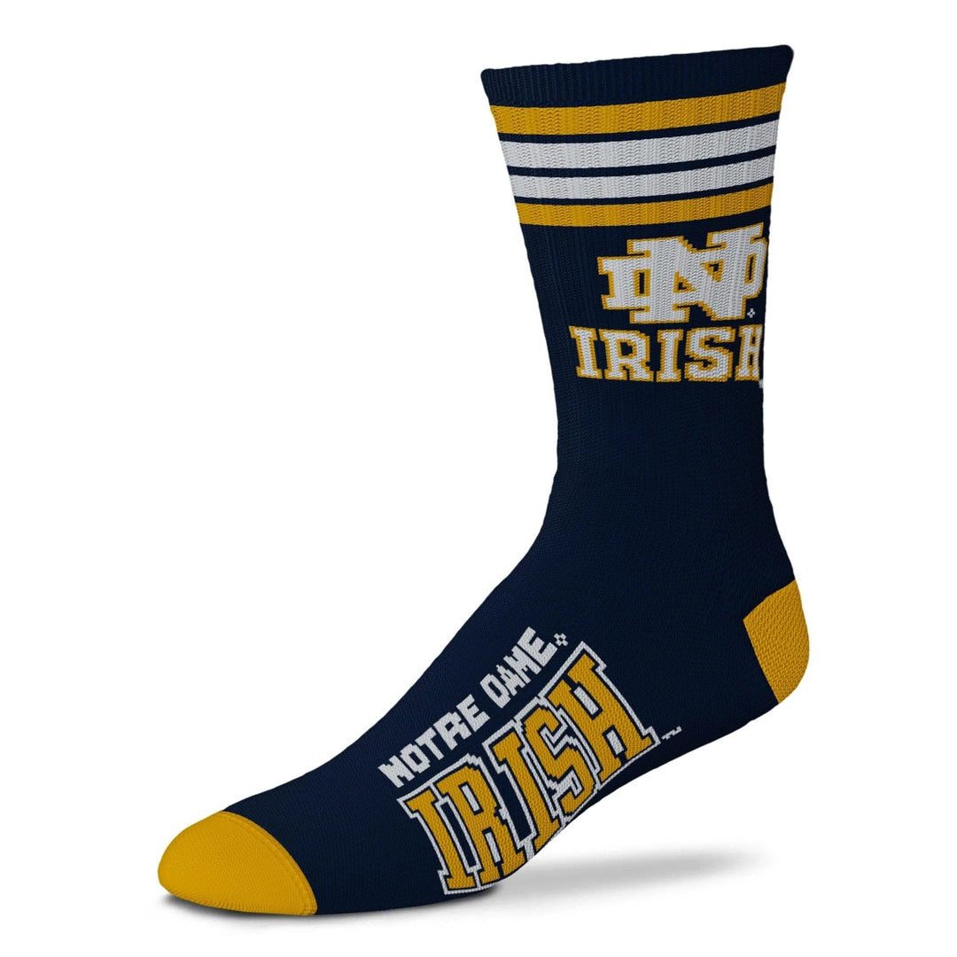 Dynasty Sports & Framing Apparel - Socks Notre Dame Fighting Irish Men's 4 Stripe Deuce Socks
