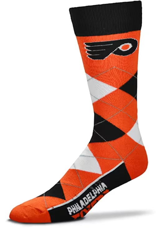 Dynasty Sports & Framing Apparel - Socks Philadelphia Flyers Men's Argyle Lineup Socks
