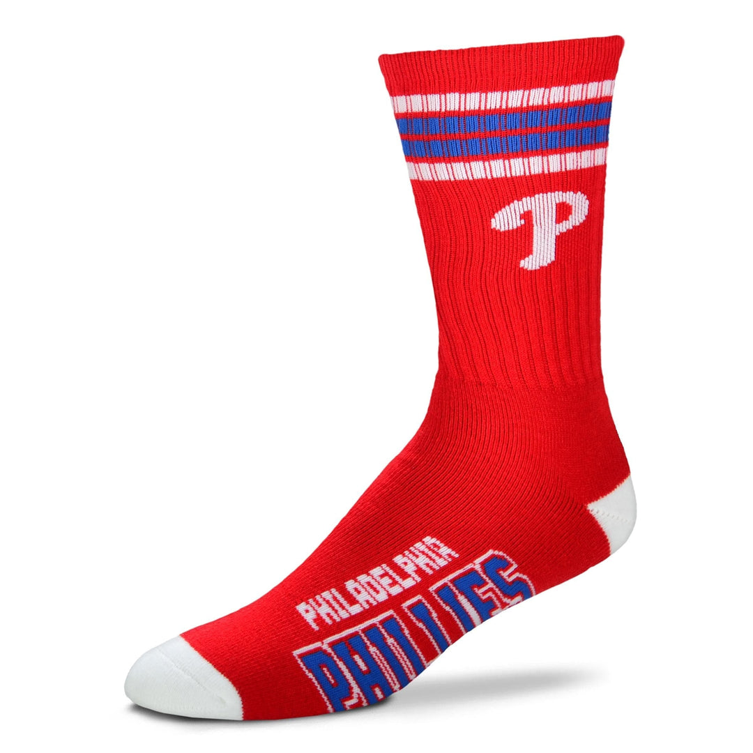 Dynasty Sports & Framing Apparel - Socks Philadelphia Phillies Men's 4 Stripe Deuce Socks