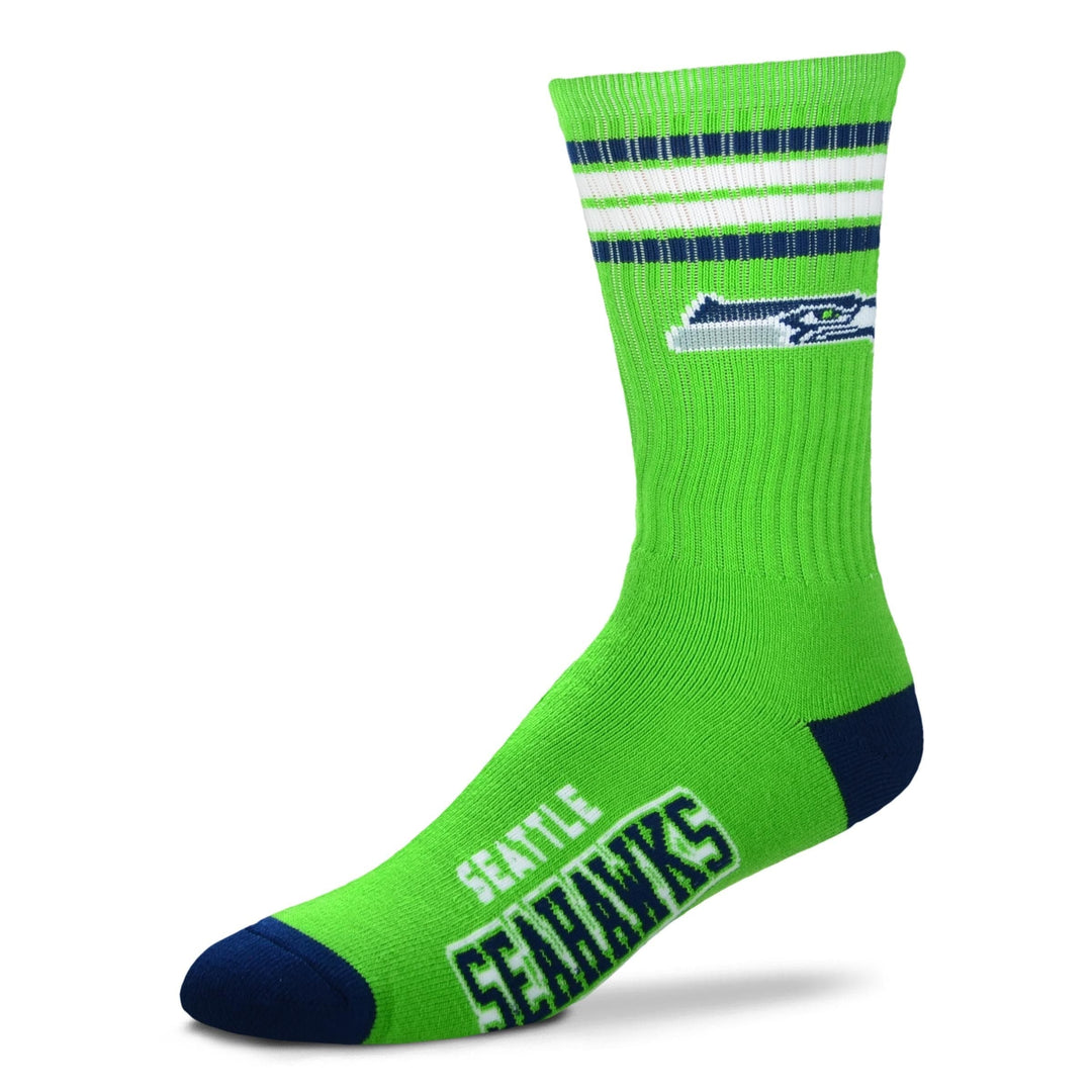 Dynasty Sports & Framing Apparel - Socks Seattle Seahawks Men's 4 Stripe Deuce Socks