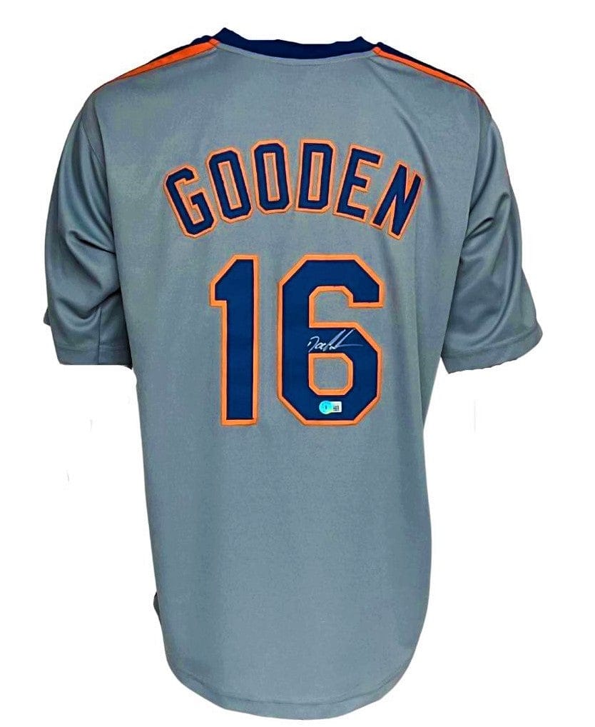 Dynasty Sports & Framing Autographed Baseball Jerseys Dwight Gooden New York Mets Autographed Baseball Jersey