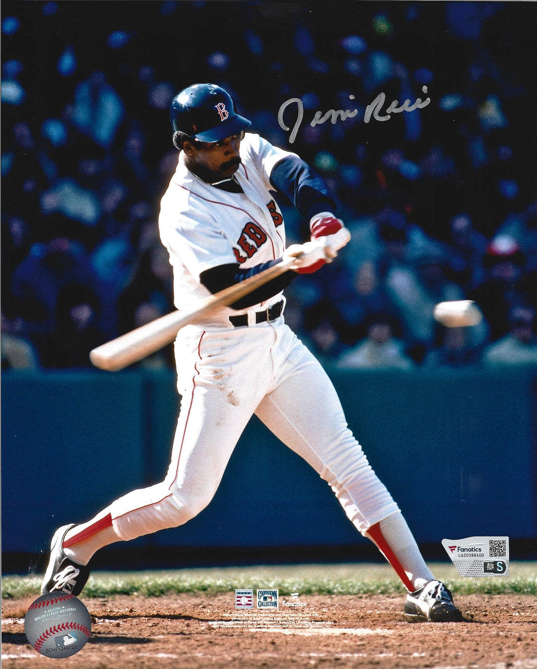 Dynasty Sports & Framing Autographed Baseball Photos Jim Rice At-Bat Boston Red Sox Autographed 8" x 10" Baseball Photo