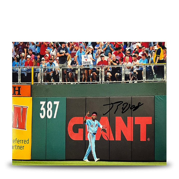 Dynasty Sports & Framing Autographed Baseball Photos Johan Rojas Philly Love Philadelphia Phillies Autographed 8" x 10" Baseball Photo