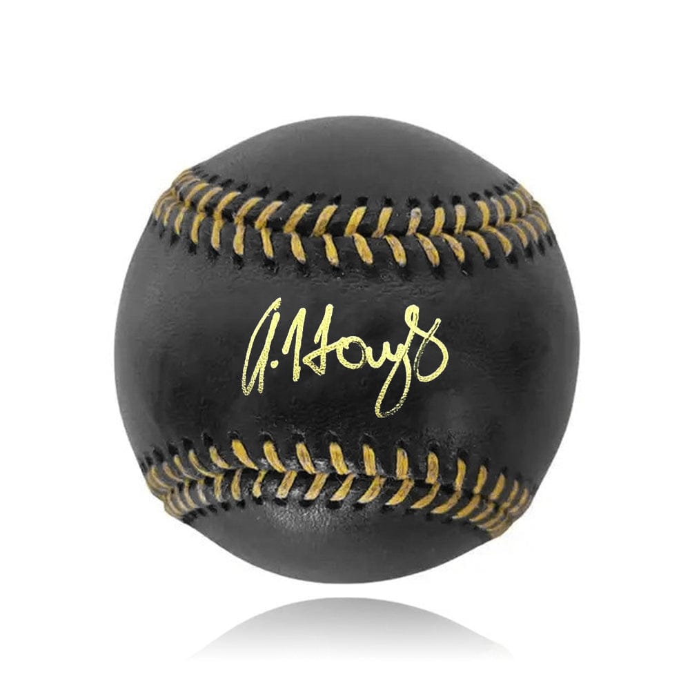 Dynasty Sports & Framing Autographed Baseballs Austin Hays Philadelphia Phillies Autographed Black Baseball