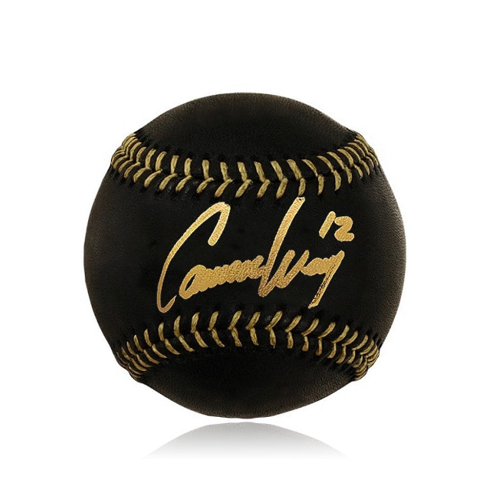 Dynasty Sports & Framing Autographed Baseballs Connor Wong Boston Red Sox Autographed Black Official Major League Baseball