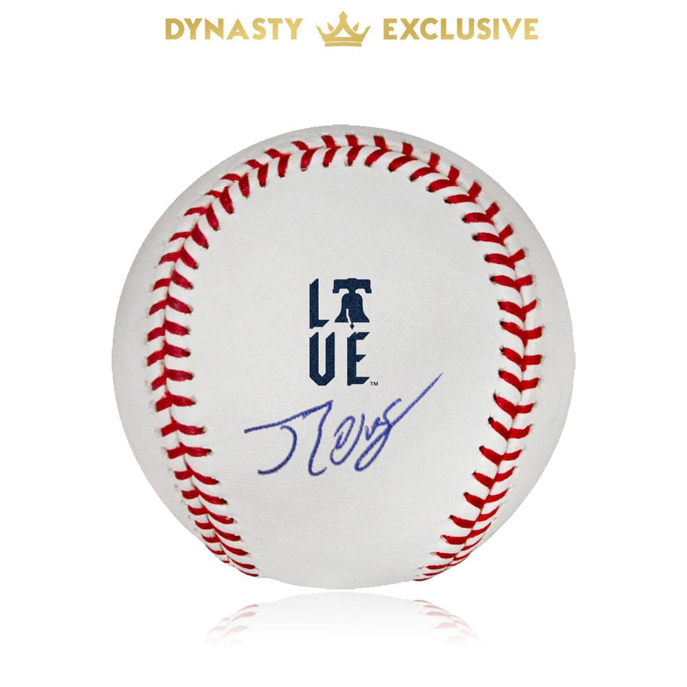 Dynasty Sports & Framing Autographed Baseballs Johan Rojas Philadelphia Phillies Autographed 2024 City Connect Major League Baseball