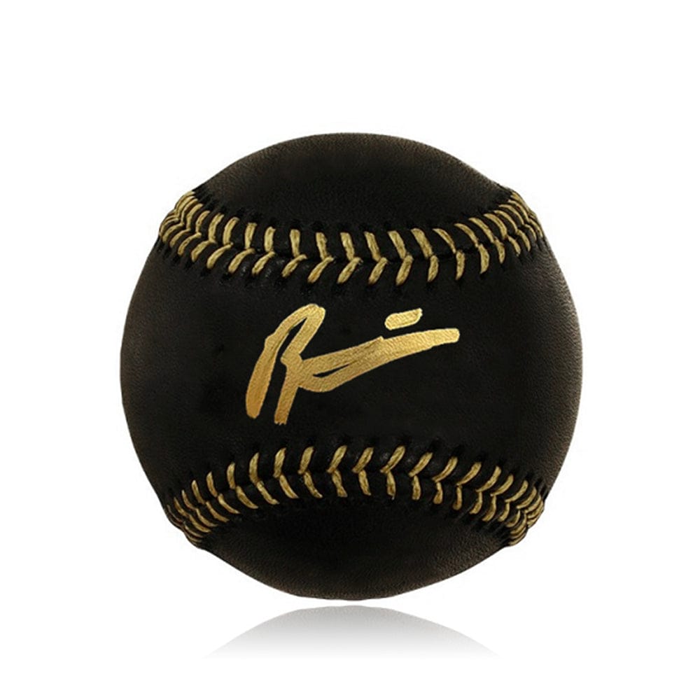 Dynasty Sports & Framing Autographed Baseballs Johan Rojas Philadelphia Phillies Autographed Black Major League Baseball
