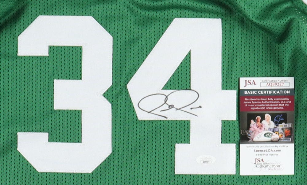 Dynasty Sports & Framing Autographed Basketball Jerseys Paul Pierce Boston Celtics Autographed Basketball Jersey - JSA Authenticated