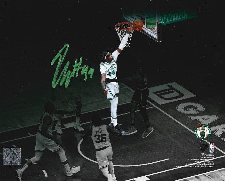 Dynasty Sports & Framing Autographed Basketball Photos 8x10 Photo Robert Williams III Blocks Steph Curry Boston Celtics Autographed Basketball Photo