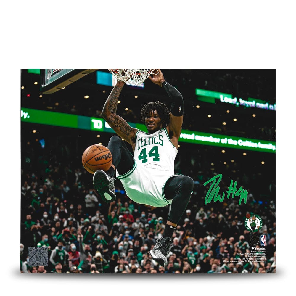 Dynasty Sports & Framing Autographed Basketball Photos Robert Williams III Slam Dunk Boston Celtics Autographed Basketball Photo