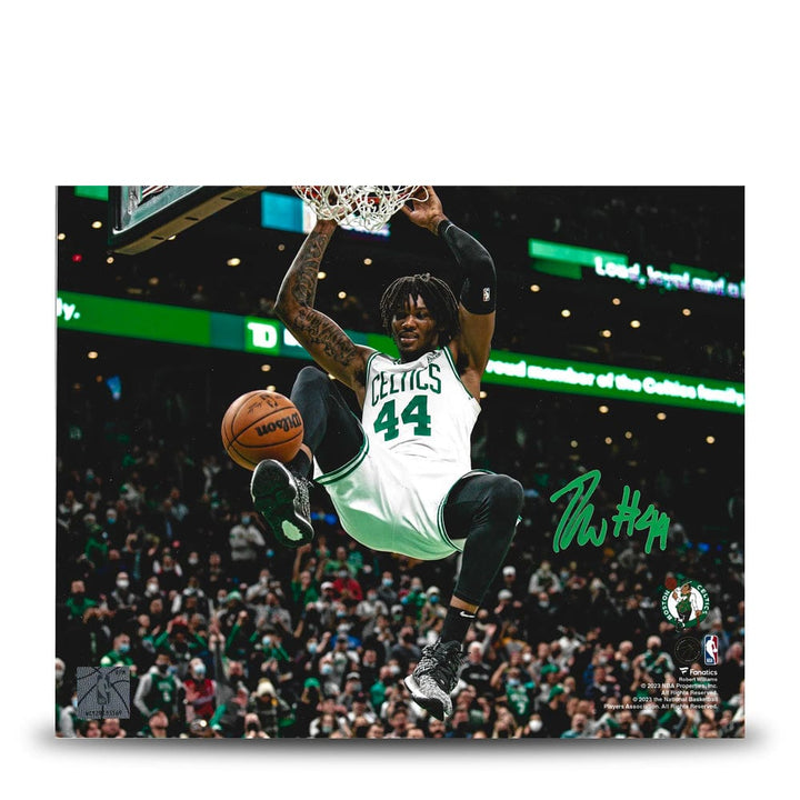 Dynasty Sports & Framing Autographed Basketball Photos Robert Williams III Slam Dunk Boston Celtics Autographed Basketball Photo