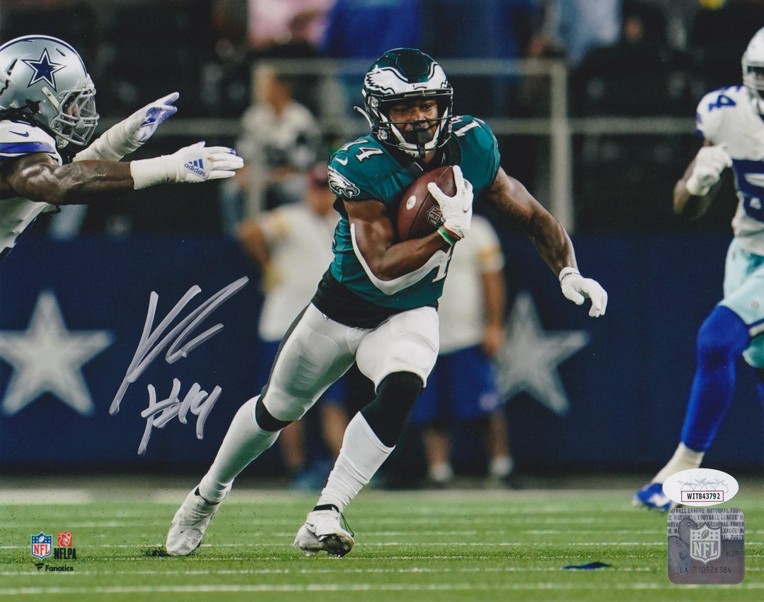 Dynasty Sports & Framing Autographed Football Photos 8x10 Photo Kenneth Gainwell v. Cowboys Philadelphia Eagles Autographed Football Photo