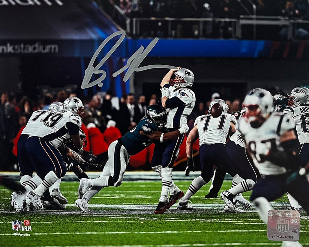 Dynasty Sports & Framing Autographed Football Photos Brandon Graham Strip-Sack Philadelphia Eagles Autographed 8" x 10" Football Photo