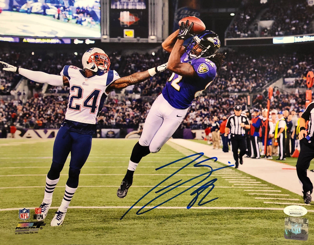 Dynasty Sports & Framing Autographed Football Photos Torrey Smith v. Patriots Baltimore Ravens Autographed 11" x 14" Photo