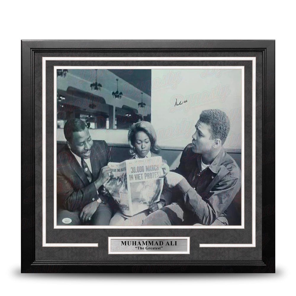Dynasty Sports & Framing Autographed Framed Boxing Photos Muhammad Ali Autographed Framed Boxing Photo