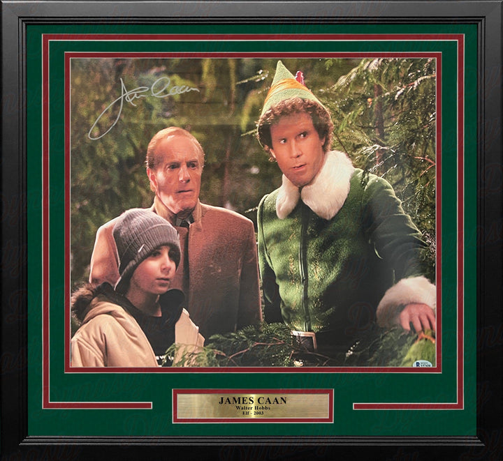 Dynasty Sports & Framing Autographed Framed Entertainment Photos James Caan Walter Hobbs Elf Autographed 16" x 20" Framed Photo
