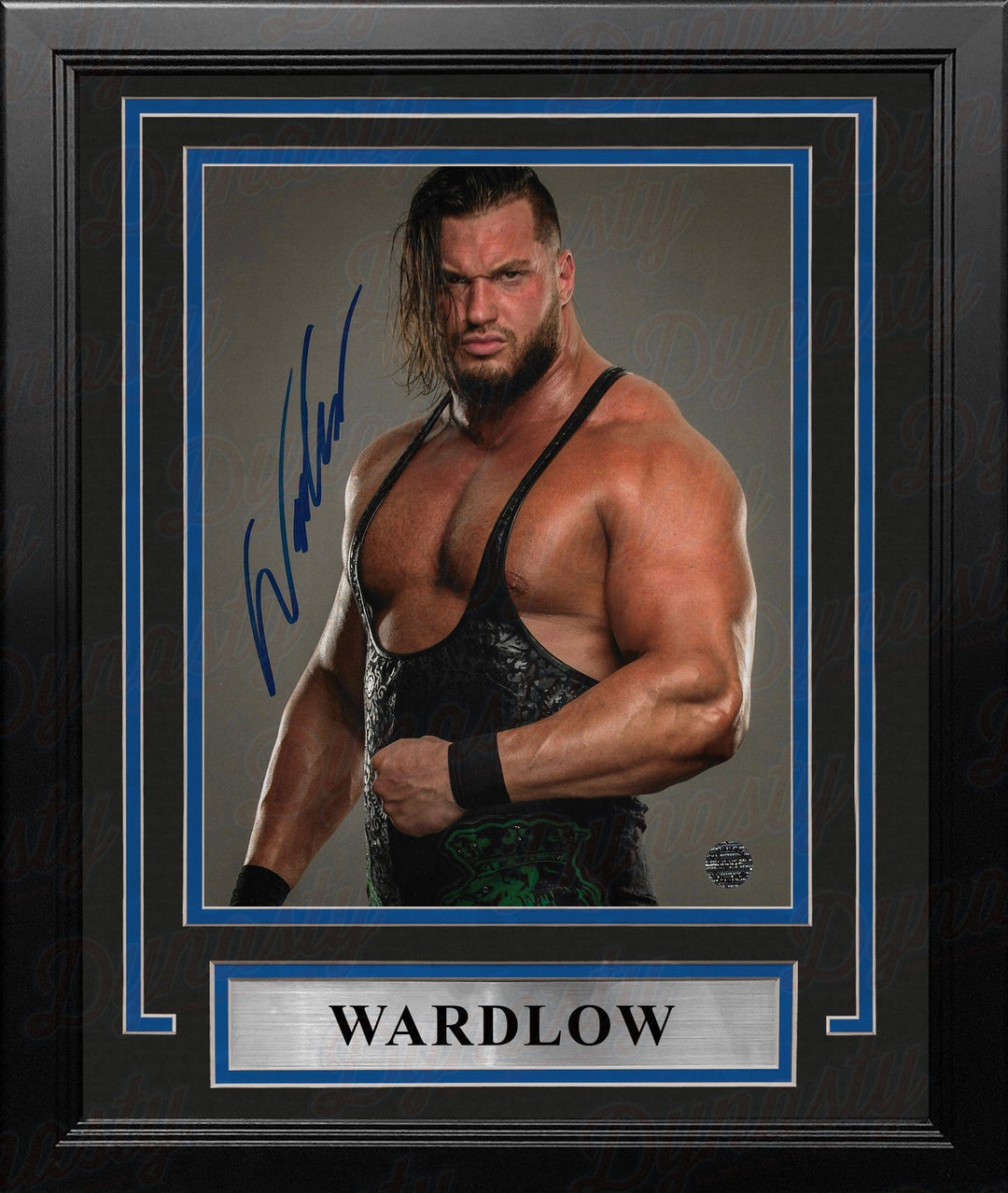 Dynasty Sports & Framing Autographed Framed Wrestling Photos Wardlow Studio Pose Autographed AEW Wrestling 8" x 10" Framed Photo