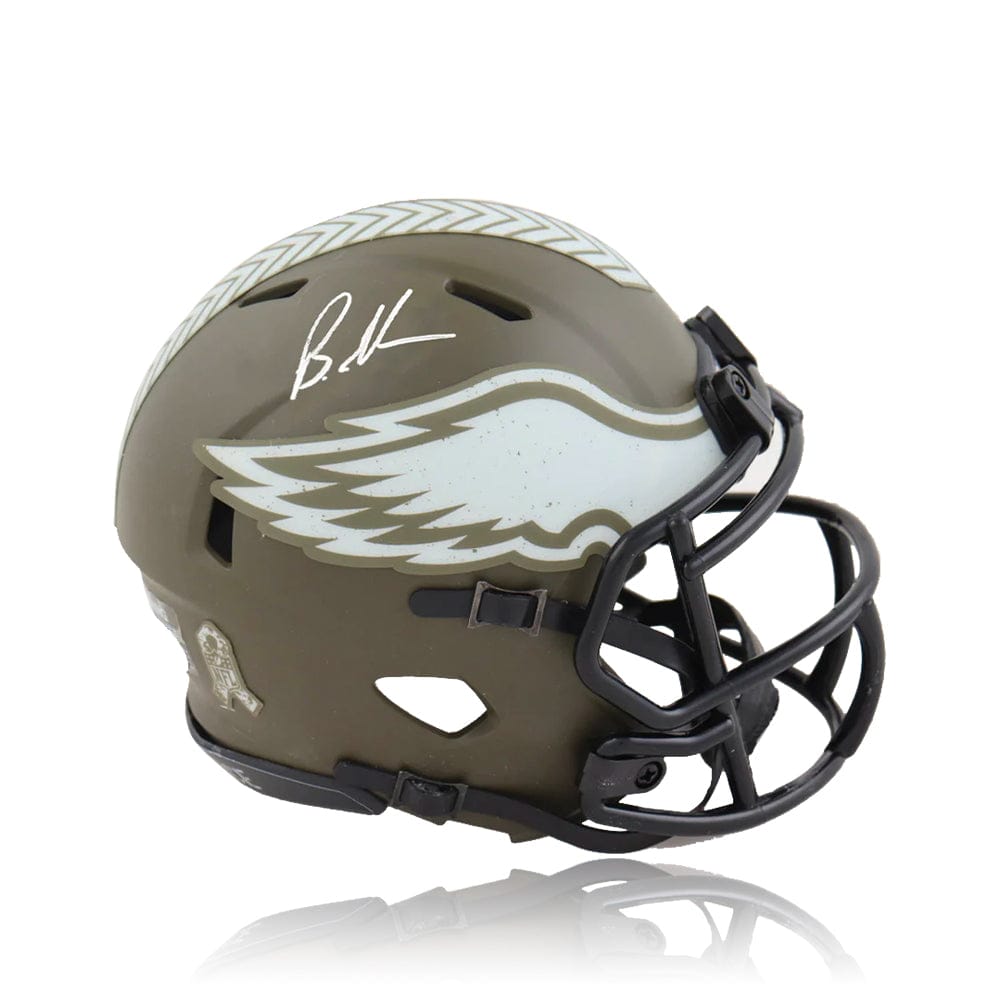 Dynasty Sports & Framing Autographed Helmets Brandon Graham Philadelphia Eagles Autographed Salute to Service Full-Size Helmet