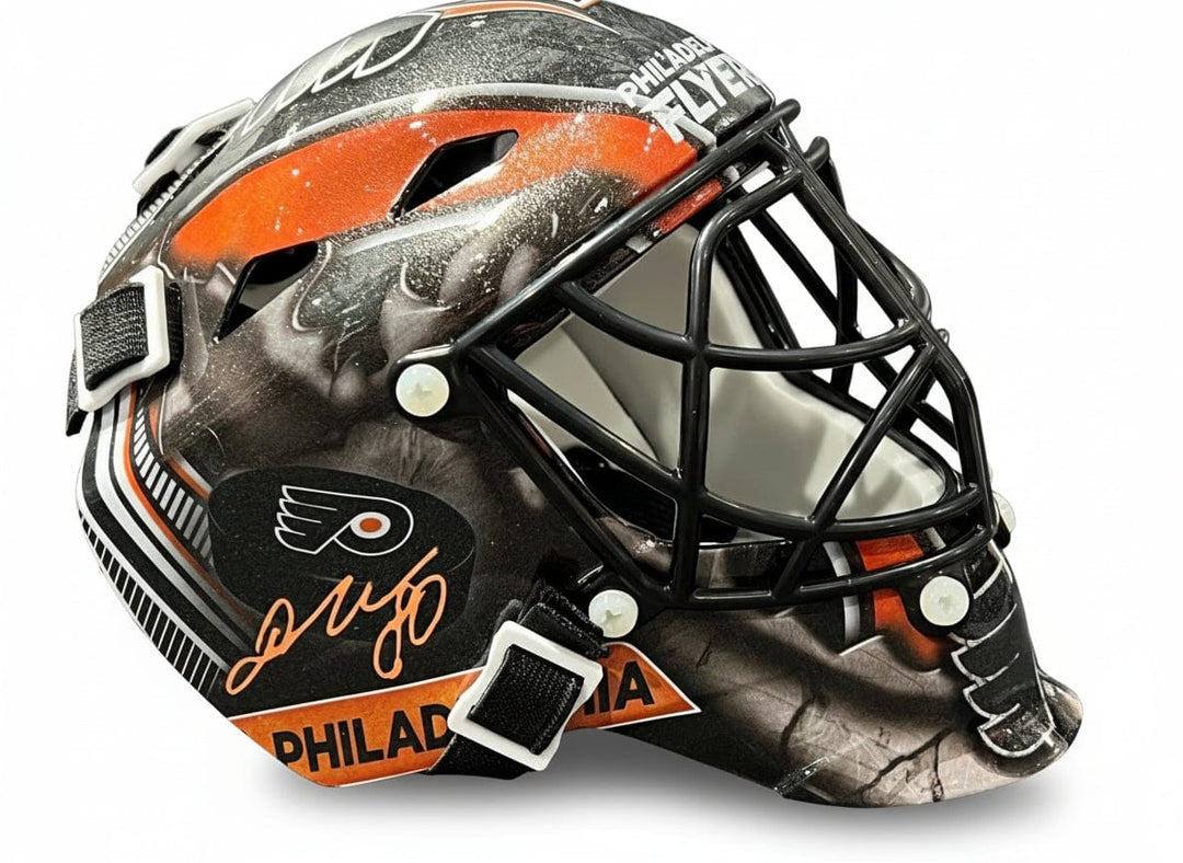 Dynasty Sports & Framing Autographed Helmets Dan Vladar Philadelphia Flyers Autographed Mini Goalie Mask