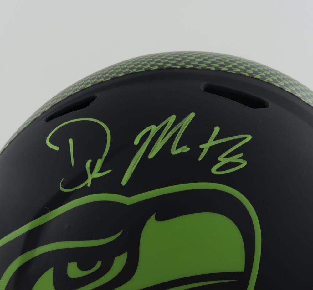 Dynasty Sports & Framing Autographed Helmets DK Metcalf Autographed Seattle Seahawks Eclipse Speed Full-Size Football Helmet