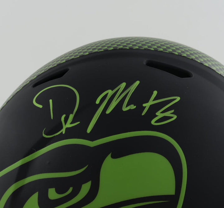 Dynasty Sports & Framing Autographed Helmets DK Metcalf Autographed Seattle Seahawks Eclipse Speed Full-Size Football Helmet
