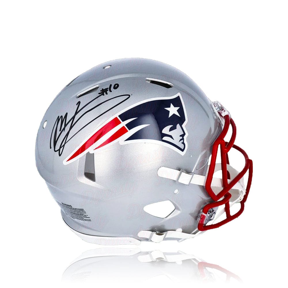 Dynasty Sports & Framing Autographed Helmets Mac Jones New England Patriots Autographed Football Helmet