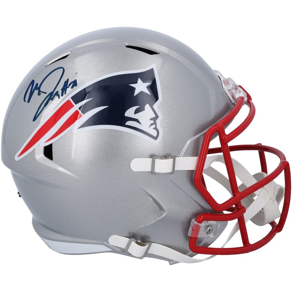 Dynasty Sports & Framing Autographed Helmets Marcus Jones New England Patriots Autographed Speed Replica Helmet