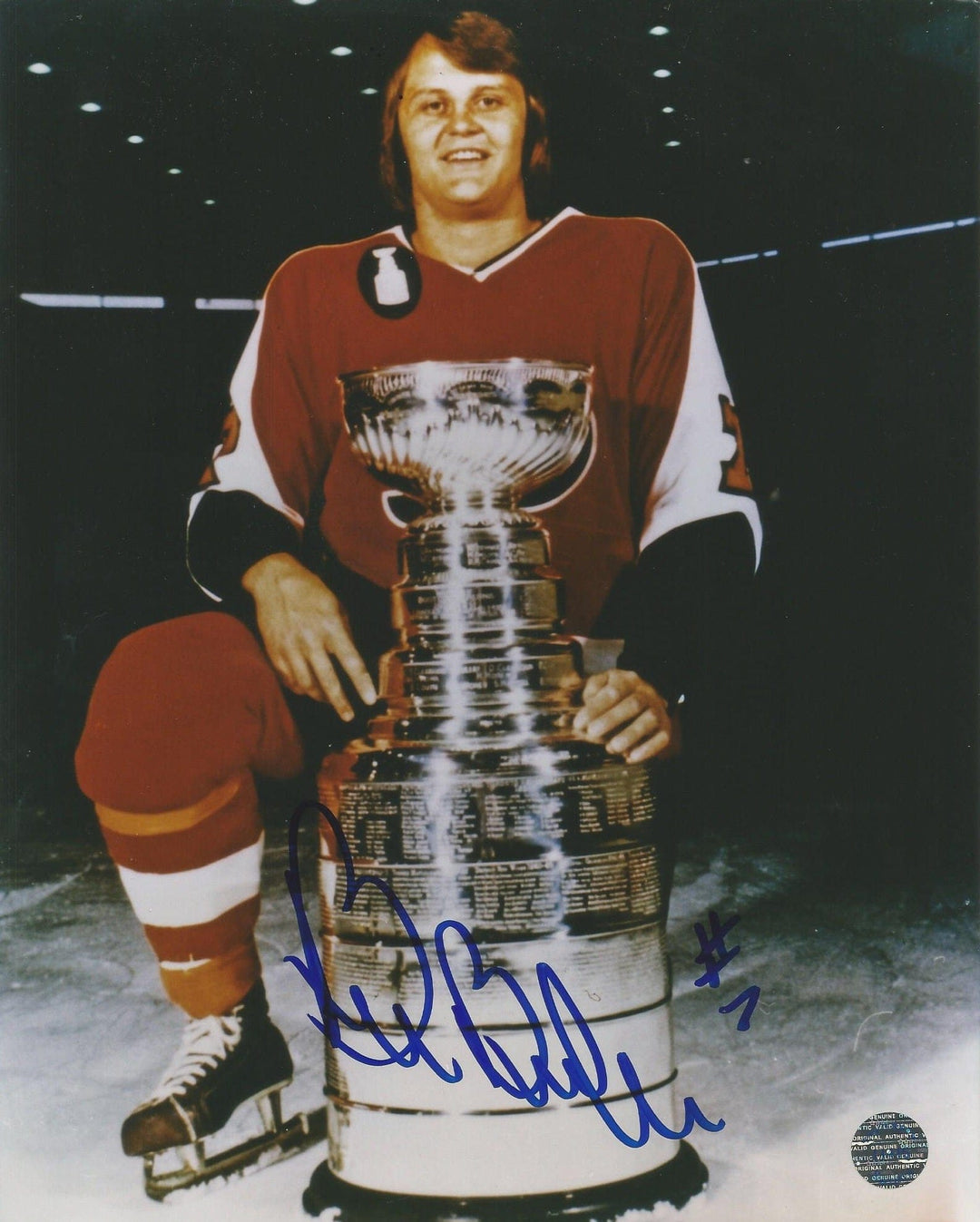 Dynasty Sports & Framing Autographed Hockey Photos Bill Barber Stanley Cup Autographed Philadelphia Flyers 8" x 10" Hockey Photo