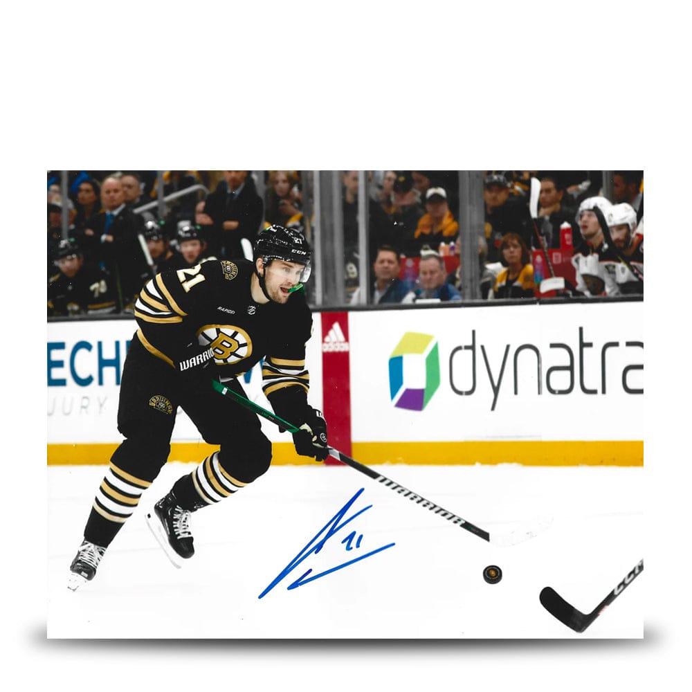 Dynasty Sports & Framing Autographed Hockey Photos James Van Riemsdyk Skating Action Autographed Boston Bruins 11" x 14" Hockey Photo