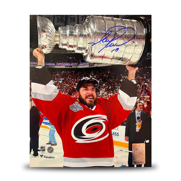 Dynasty Sports & Framing Autographed Hockey Photos Mark Recchi 2006 Stanley Cup Champions Carolina Hurricanes Autographed 8" x 10" Hockey Photo