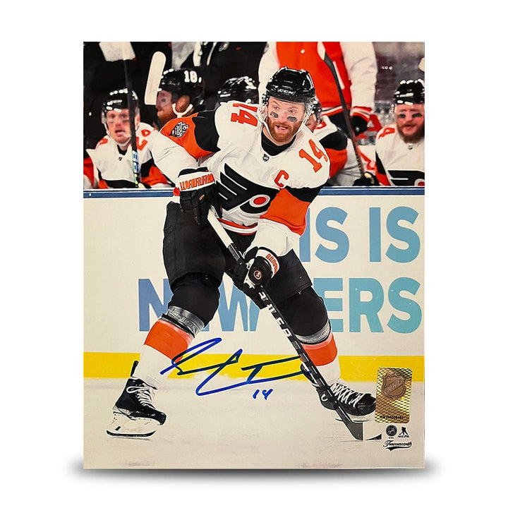 Dynasty Sports & Framing Autographed Hockey Photos Sean Couturier 2024 Stadium Series Action Philadelphia Flyers Autographed 16" x 20" Hockey Photo