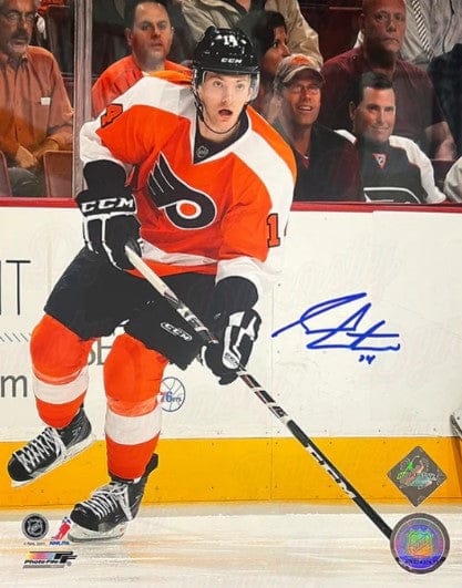 Dynasty Sports & Framing Autographed Hockey Photos Sean Couturier in Action Philadelphia Flyers Autographed 8" x 10" Hockey Photo