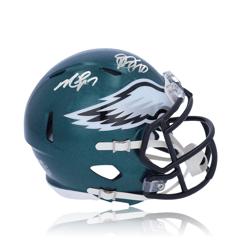 Dynasty Sports & Framing Autographed Mini-Helmets Michael Vick & DeSean Jackson Philadelphia Eagles Autographed Speed Mini-Helmet