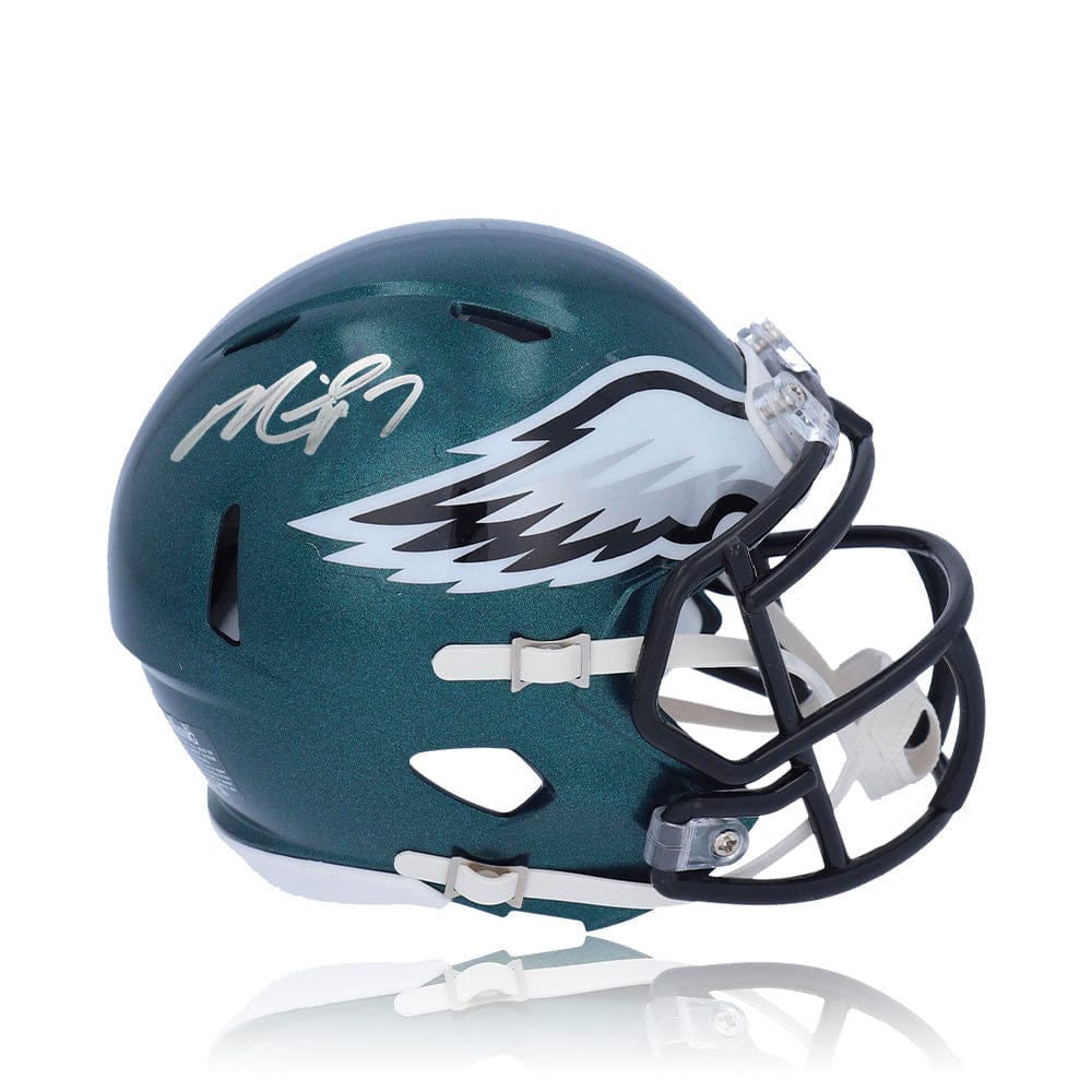 Dynasty Sports & Framing Autographed Mini-Helmets Michael Vick Philadelphia Eagles Autographed Speed Mini-Helmet - Beckett Authenticated