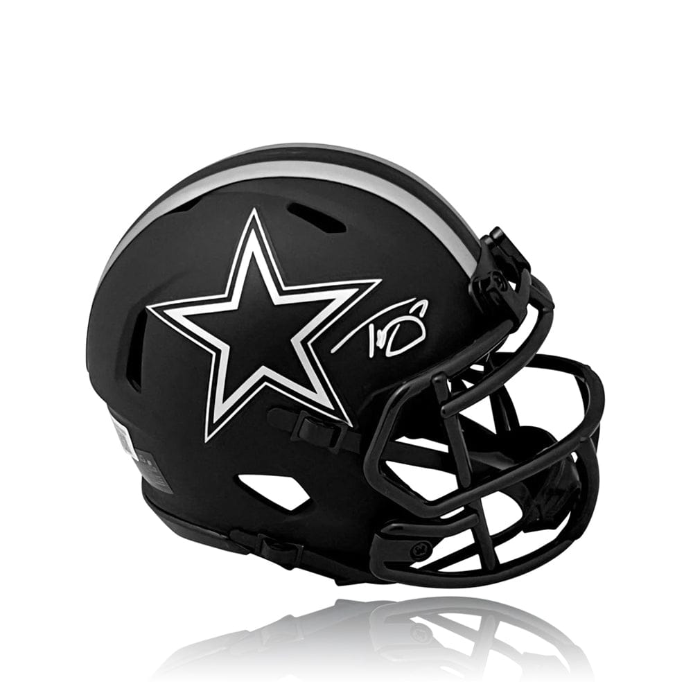 Dynasty Sports & Framing Autographed Mini-Helmets Trevon Diggs Dallas Cowboys Autographed Eclipse Alternate Speed Mini Helmet