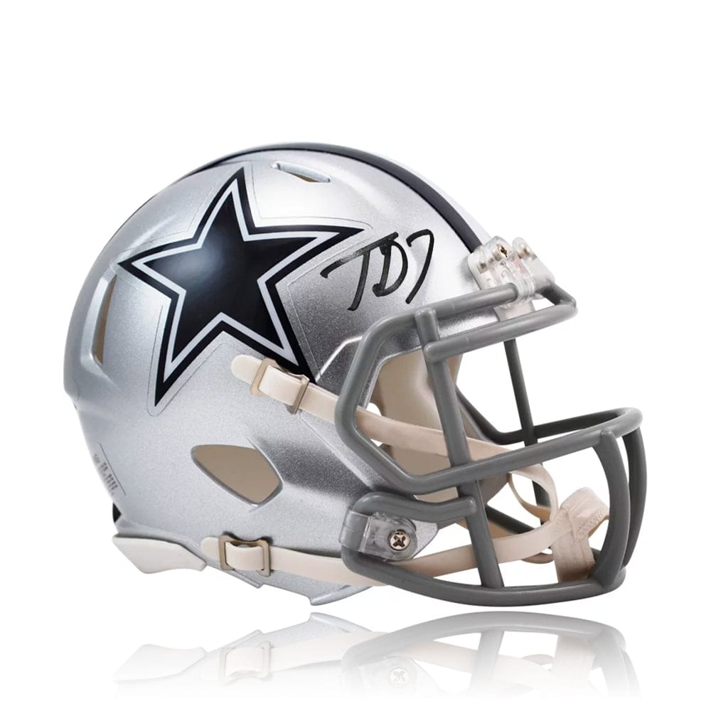 Dynasty Sports & Framing Autographed Mini-Helmets Trevon Diggs Dallas Cowboys Autographed Speed Mini-Helmet