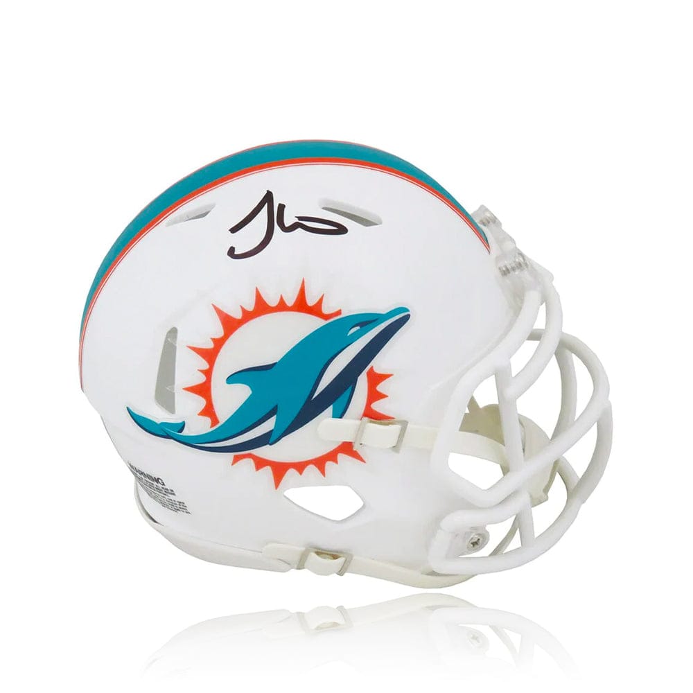Dynasty Sports & Framing Autographed Mini-Helmets Tyreek Hill Miami Dolphins Autographed Football Speed Mini-Helmet - JSA Authenticated