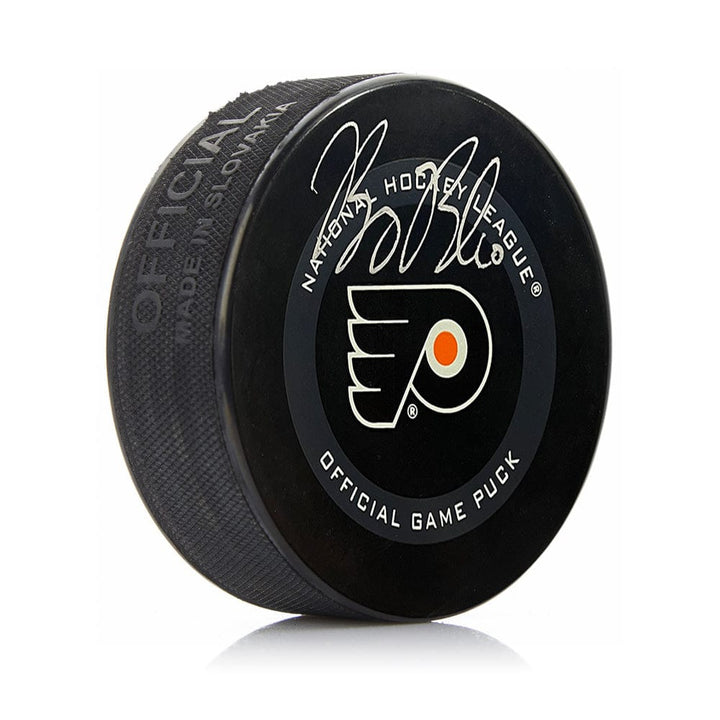 Dynasty Sports & Framing Autographed Pucks Bobby Brink Autographed Philadelphia Flyers 2021 Hockey Game Model Puck
