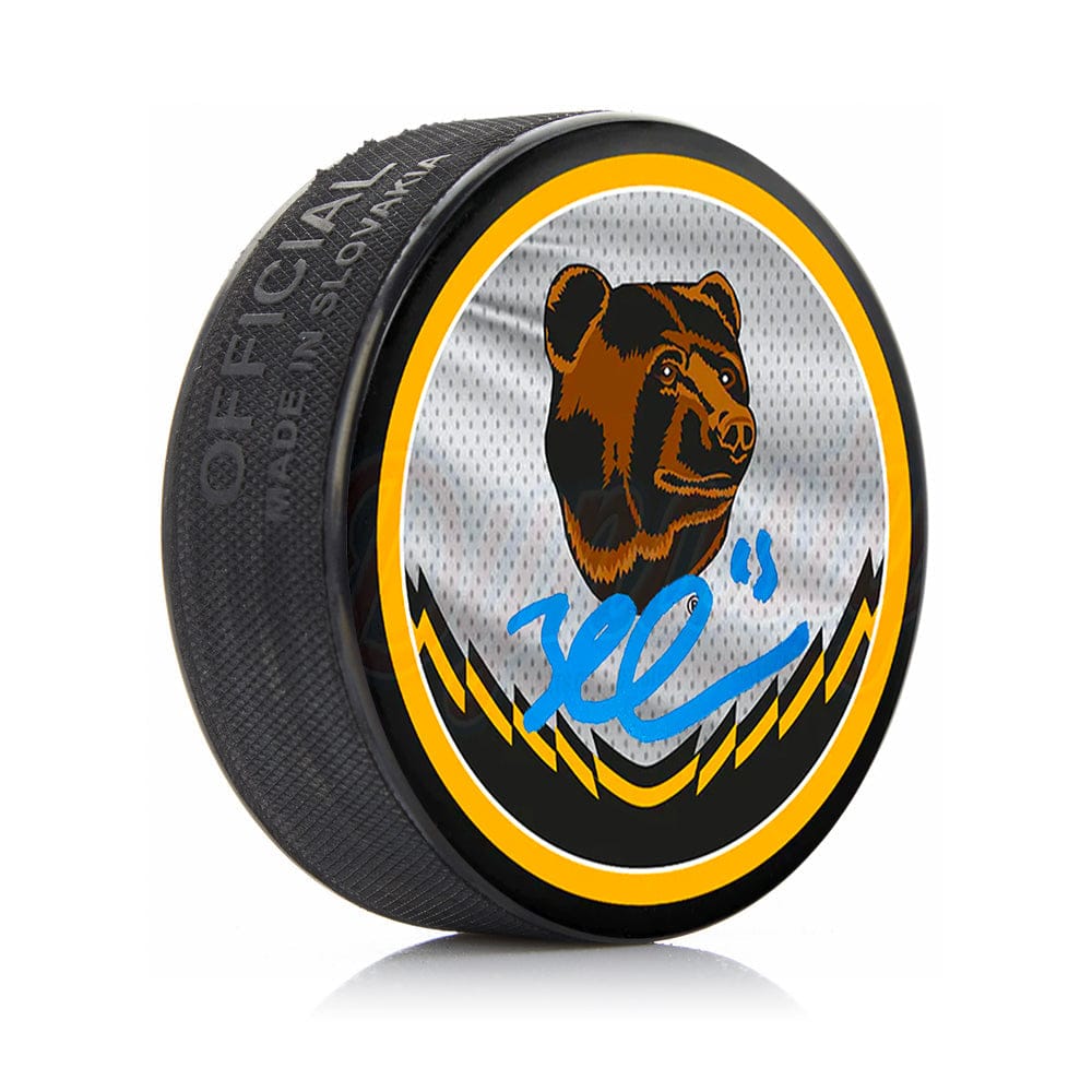 Dynasty Sports & Framing Autographed Pucks Brad Marchand Boston Bruins Autographed 2022 Reverse Retro Hockey Puck